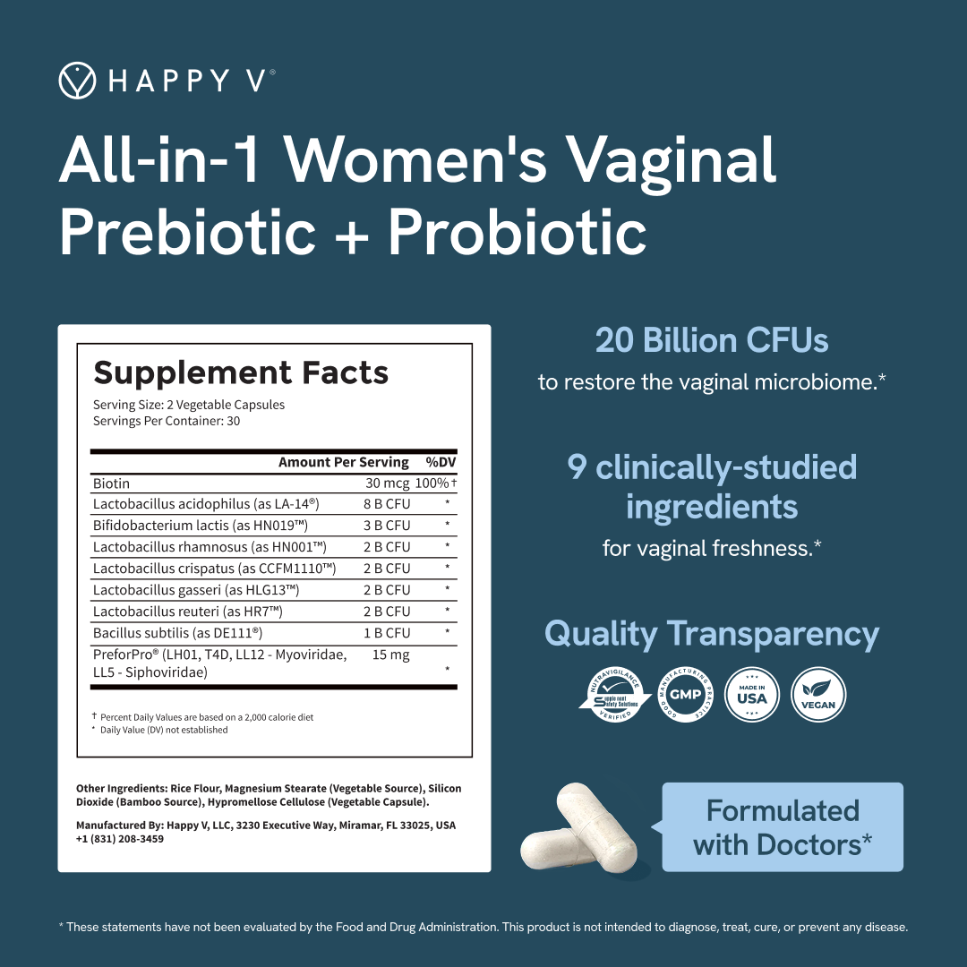Daily Prebiotic + Probiotic for Women’s Wellness